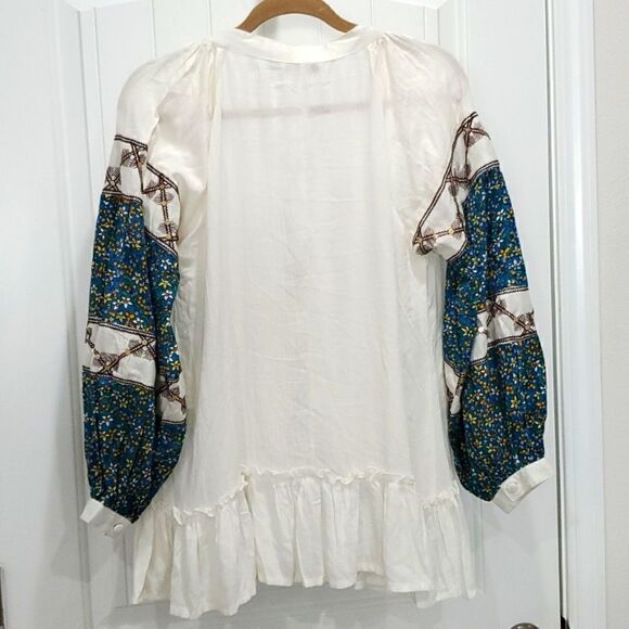 Anandas Collection Women’s Multicolored Boho Tunic Size: Medium - Picture 7 of 8